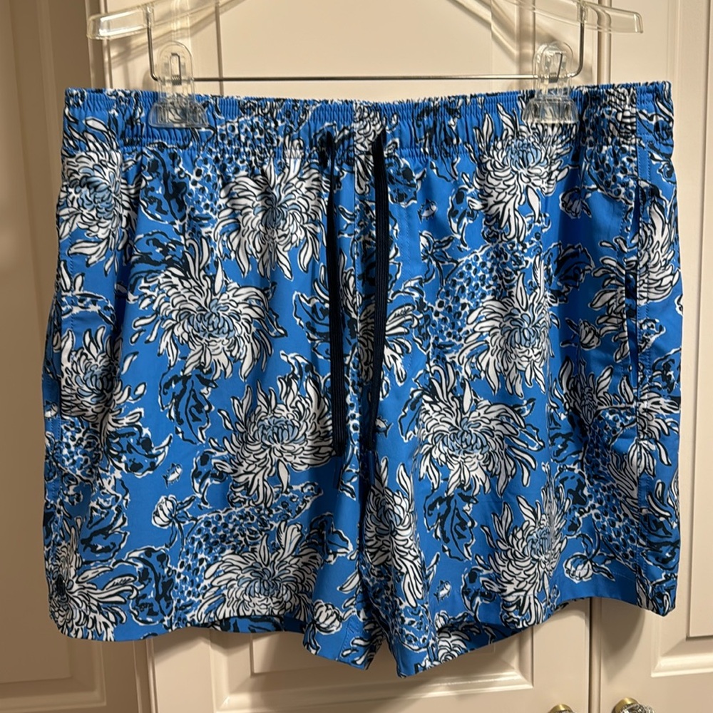 XL Lilly Pulitzer x Southern Tide Mens 6" Printed Swim Trunk
